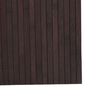vidaXL Paravent Dunkelbraun Breite 800 cm H&ouml;he 165 cm Bambus