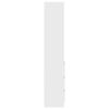 vidaXL Highboard Wei&szlig; 37,5x35x180 cm Holzwerkstoff