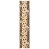 vidaXL Teppichl&auml;ufer BCF Beige 100x450 cm