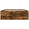 vidaXL Bettgestell R&auml;uchereiche 135x190 cm Holzwerkstoff