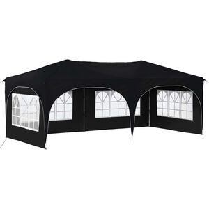 vidaXL Pop-up Partyzelt 575 x 288 x 245 cm Anthrazit Oxford-Stoff