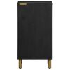 vidaXL Sideboard Schwarz 40x33x75 cm Holzwerkstoff