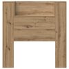 vidaXL Kopfteil Artisan-Eiche 100 x 15 x 103,5 cm Holzwerkstoff