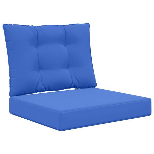 vidaXL Sofakissen f&uuml;r drau&szlig;en 2 pcs T&uuml;rkis Polyester