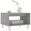 vidaXL Couchtisch Grau Sonoma 60x50x40 cm Holzwerkstoff