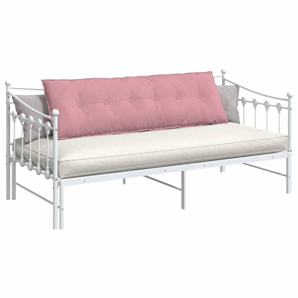 vidaXL R&uuml;ckenkissen Rosa 160 x 50 cm Cordstoff