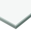 vidaXL Schiebet&uuml;r ESG-Glas und Aluminium 90x205 cm Silbern