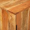 vidaXL Stauraumschr&auml;nke mit T&uuml;r Braun 55 x 35 x 75 cm Massivholz Mango