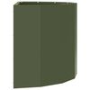 vidaXL Pflanzk&uuml;bel Olive Gr&uuml;n 60 x 30 x 35 cm Stahl