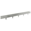 vidaXL Raseneinfassung 10 pcs 100 x 12 cm Stahl Silber