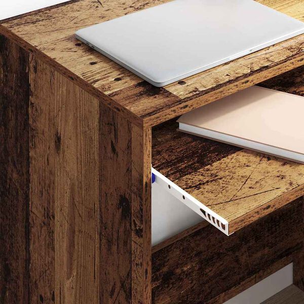 vidaXL Schreibtisch Altholz 77,5 x 43 x 79 cm Holzwerkstoff