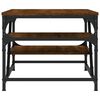 vidaXL Couchtisch Braun Eichen-Optik 100x49x40 cm Holzwerkstoff