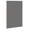 vidaXL Verdunkelungsrollo Grau 100x130 cm Stoffbreite 95,7cm Polyester