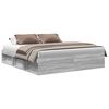vidaXL Bettgestell Grau Sonoma 200x200 cm