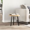 vidaXL Tischplatte Rund &Oslash;40x4 cm Massivholz Akazie