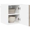 vidaXL K&uuml;chenschrank Ger&auml;ucherte Eiche 30 x 31 x 40 cm Holzwerkstoff