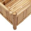 vidaXL Pflanzk&uuml;bel 50x30x25 cm Bambus