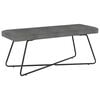 vidaXL Bank Dunkelgrau 110 x 40 x 45 cm Samt
