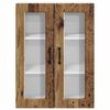 vidaXL K&uuml;chenschrank mit Regal Altholz 60 x 31 x 80 cm Holzwerkstoff