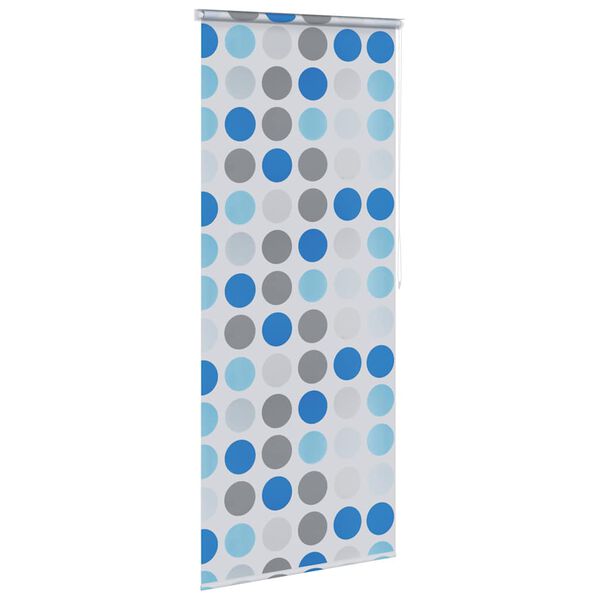 vidaXL Duschrollo 100 x 240 cm Kreismuster