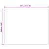 vidaXL Kunstfell Hasen Teppich Olite Creme 240 x 340 cm Polyester