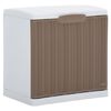 vidaXL Schuhschrank Taupe 40x30x40 cm