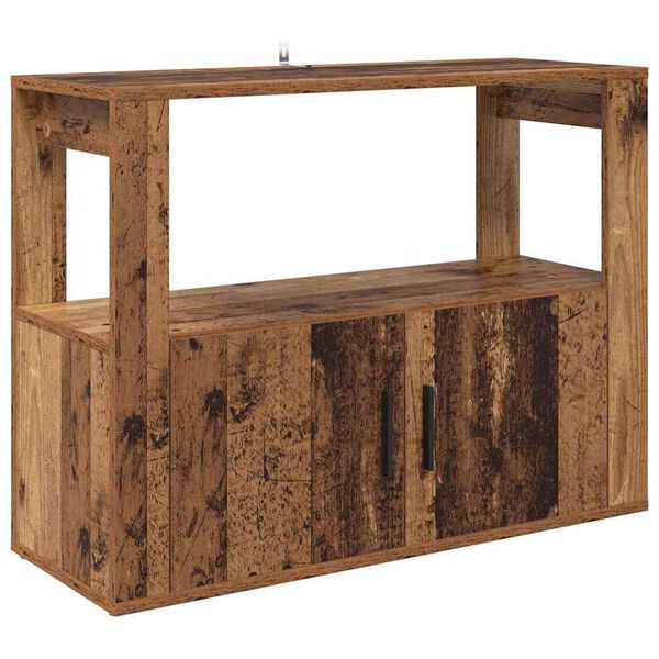 vidaXL Sideboard Altholz 80 x 30 x 60 cm Holzwerkstoff