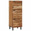 vidaXL Highboard mit Regal Braun 40 x 33 x 110 cm Massivholz Mango