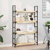 vidaXL Schweberegale 4 Stk. 100x20x4 cm Massivholz Akazie Unbehandelt