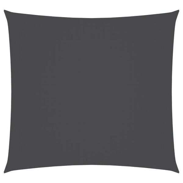 vidaXL Sonnensegel Oxford-Gewebe Quadratisch 4x4 m Anthrazit