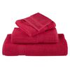 vidaXL Premium-G&auml;stet&uuml;cher SOLUND 2 Stk. Rot 30x50 cm 600 g/m&sup2;