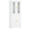 vidaXL Highboard Wei&szlig; 69,5x34x180 cm Holzwerkstoff