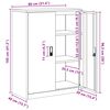 vidaXL Aufbewahrungsschrank Anthrazit 80 x 40 x 105 cm Stahl