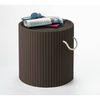 Keter Hocker mit K&uuml;hlbox & Seilgriffen Taupe 219430