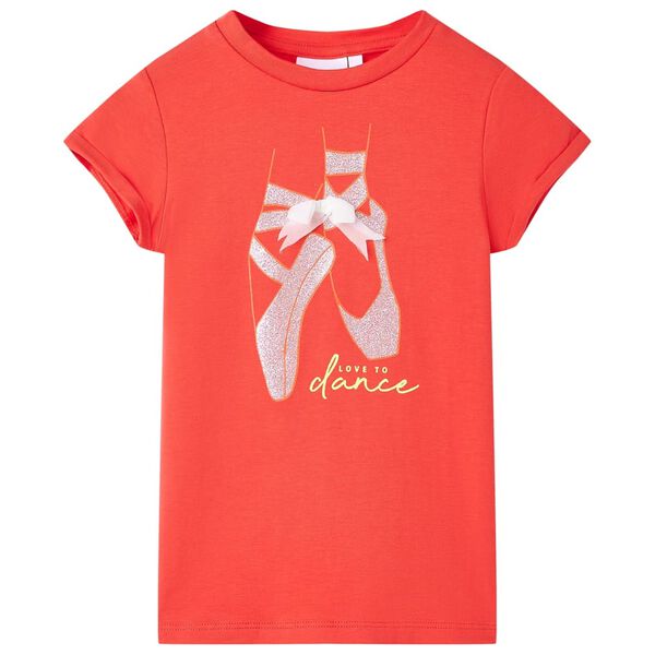 Kinder-T-Shirt Rot 128
