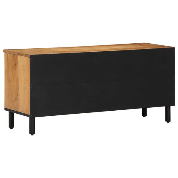 vidaXL TV-Einheiten Massivholz Akazie 100 x 33,5 x 46 cm Holzwerkstoff