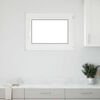 vidaXL Kellerfenster "RISOR" 80x70 cm Drehkipp DIN Rechts Wei&szlig;