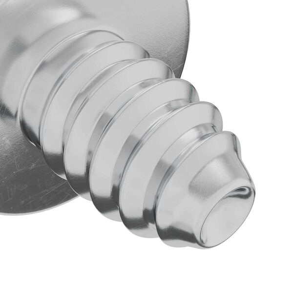 vidaXL Schloss-Schrauben 12 pcs Silber M4 x 5 mm Eisen