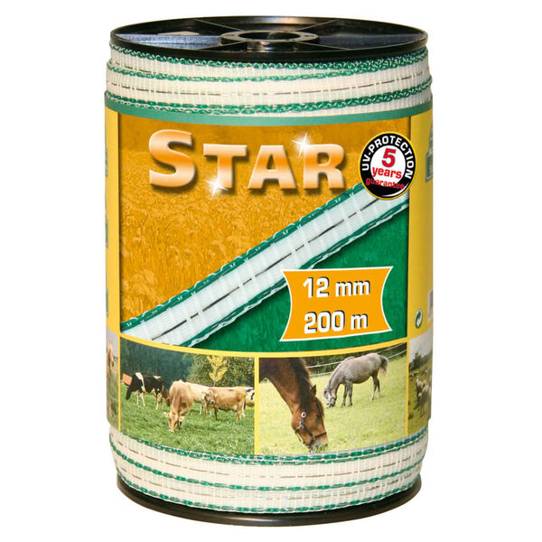 Kerbl Weidezaunband Star PE 200 m 12 mm 441501