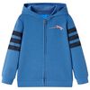 Kinder-Kapuzenpullover Blau 104