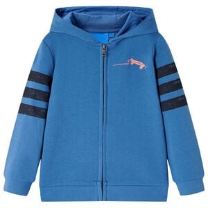 vidaXL Kinder-Kapuzenpullover Blau 104