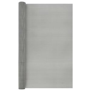 vidaXL Mesh Bildschirm 80 x 1000 cm 60 Mesh Edelstahl 201 Silber
