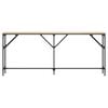 vidaXL Konsolentisch Sonoma-Eiche 180x23x75 cm Holzwerkstoff