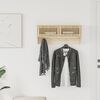 vidaXL Wandgarderobe mit Haken 80x24x35,5 cm Holzwerkstoff
