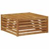 vidaXL Tisch f&uuml;r Outdoor Massivholz Akazie Natur 79 x 79 x 37 cm