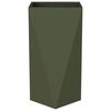 vidaXL Pflanzk&uuml;bel Olive Gr&uuml;n 40 x 40 x 75 cm Stahl