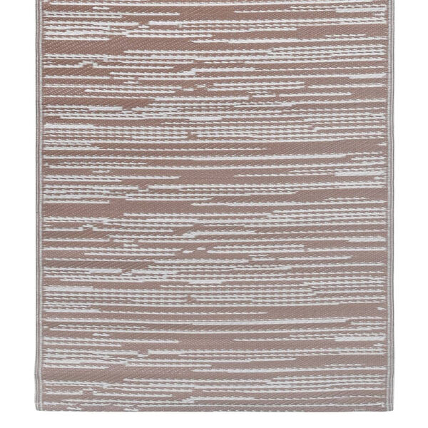 vidaXL Outdoor-Teppich ARAKIL Braun 120x180 cm PP