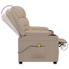 vidaXL Massagesessel Cappuccino-Braun Kunstleder