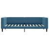 vidaXL Tagesbett Blau 100x200 cm Samt