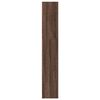 vidaXL B&uuml;cherregal Braun Eichen-Optik 40x24x143 cm Holzwerkstoff